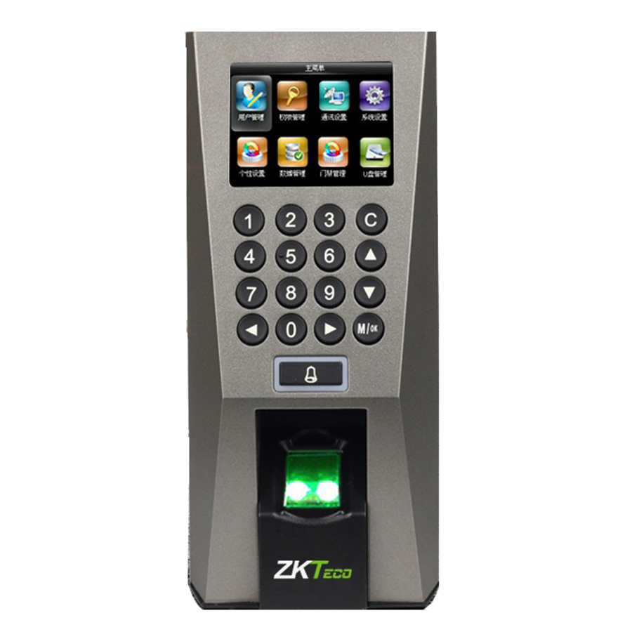 ZKTeco中控智慧熵基F7 Plus/F18 一體化指紋門禁考勤系統(tǒng)解決方案